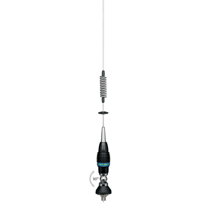 PRESIDENT KENTUCKY S ANTENA CB 27 Mhz (inclinable base N)