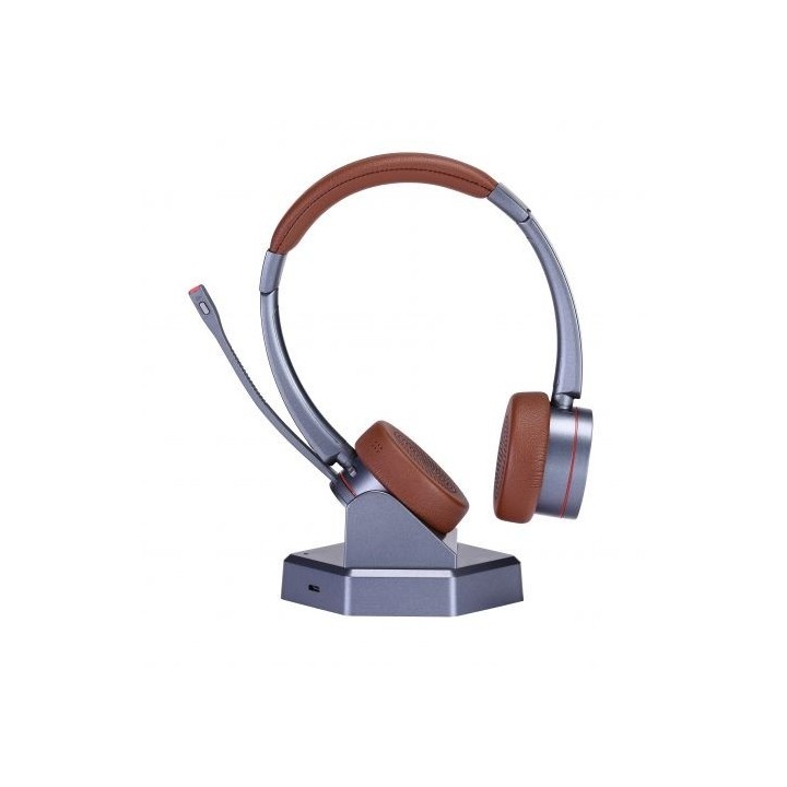 Cleyver Nomad NW35 UCB DUO Marron-plata Auricular Bluetooth y US