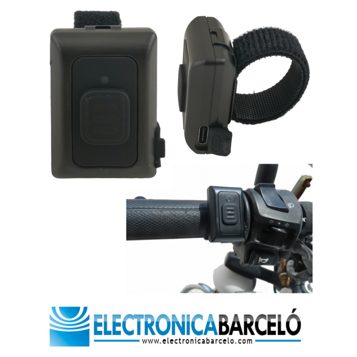 BTR-001 Botón PTT Bluetooth de dedo