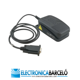 Pedal PTT de aluminio con conector RS-232
