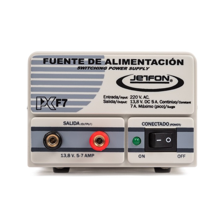 Fuente de alimentación JETFON PC-F7 5/7 A.  PC