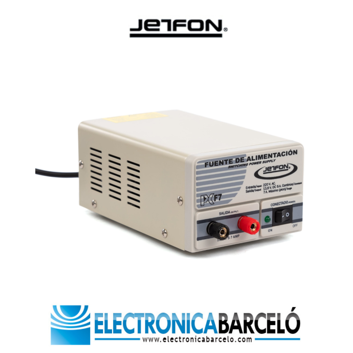 Jetfon PC-F7 Fuente alimentación conmutada 7A
