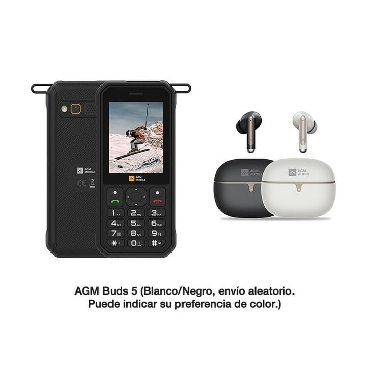 AGM M11 Feature Rugged Phone 4G con Power Bank- Hostpot WIFI-Radio FM – IP68&IP69K