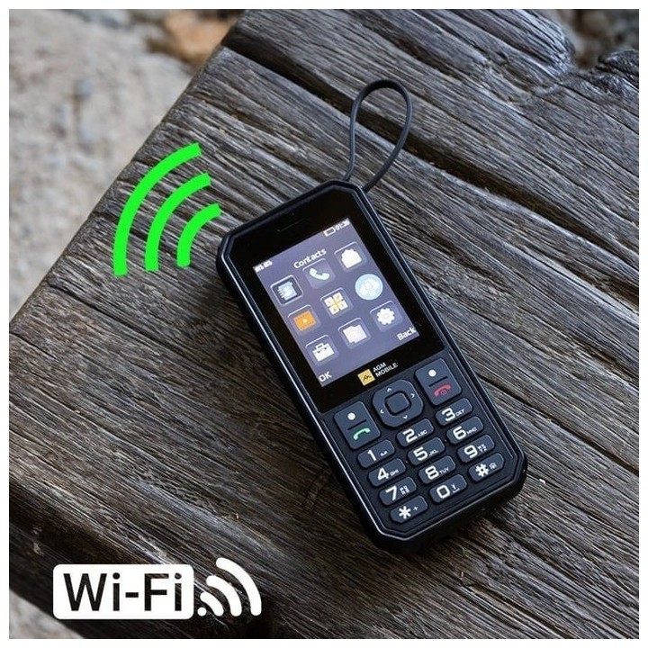 AGM M11 Feature Rugged Phone 4G con Power Bank- Hostpot WIFI-Radio FM – IP68&IP69K