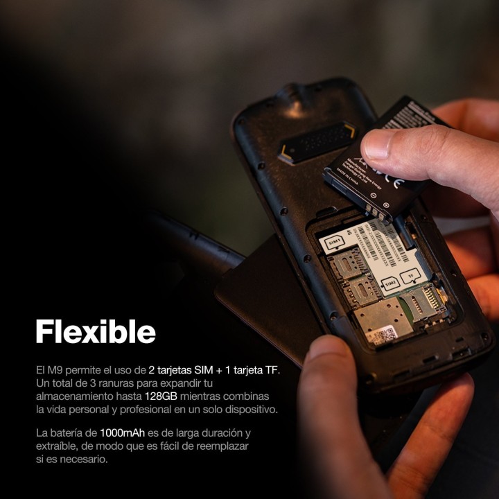 AGM M9 móvil 4G FLOATING (doble SIM)