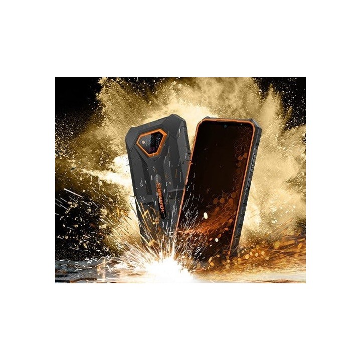 Hammer Iron V Smartphone todoterreno IP69K 6,5″ 6+64GB naranja-negro