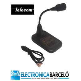 AV-508 - Micro de sobremesa. Estación base para equipos VHF/UHF.