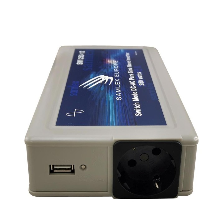Inversor onda senoidal pura 250 W 12 V.