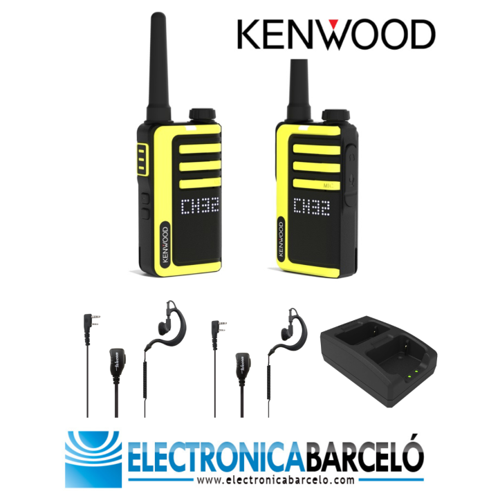 PACK OFERTA 2 x KENWOOD UBZ-LJ9 + 2 Micro auriculares