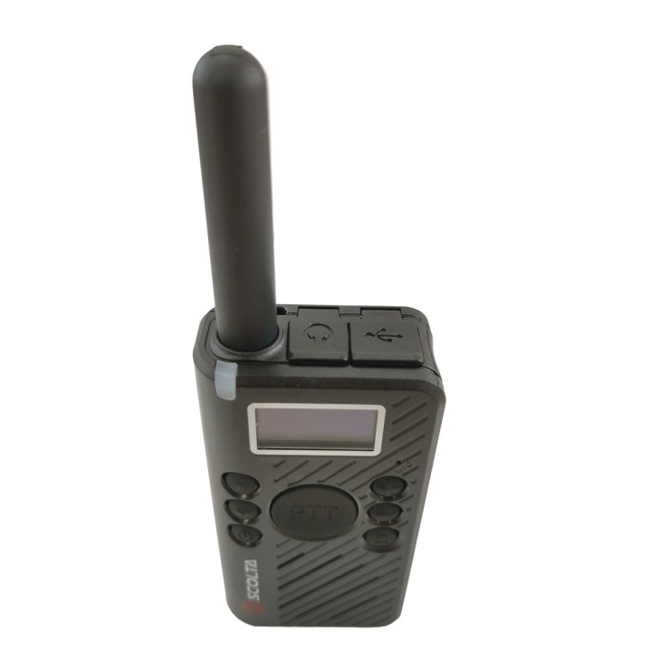 PROMO Walkie ESCOLTA JULIET. USO LIBRE PMR446. Analógico y digital DMR. + PINGANILLO