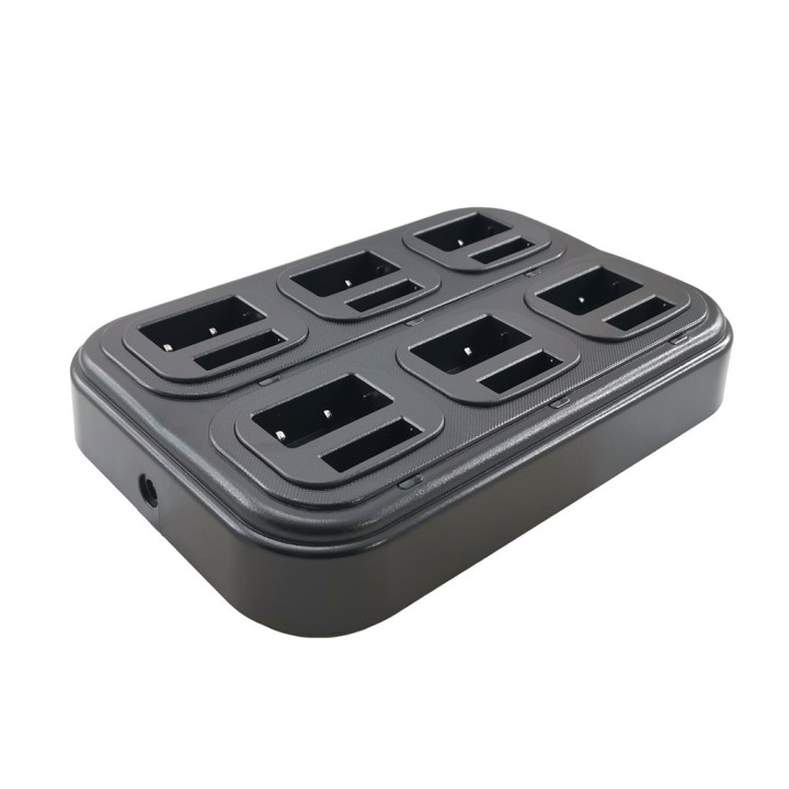 Cargador 6 slots de sobremesa para ESCOLTA JULIET y KENWOOD PKT-23