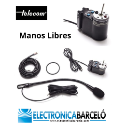 AV-1KM-Y  Kit manos libres para emisora VHF Yaesu / COMPATIBLE CON MH-48A6J