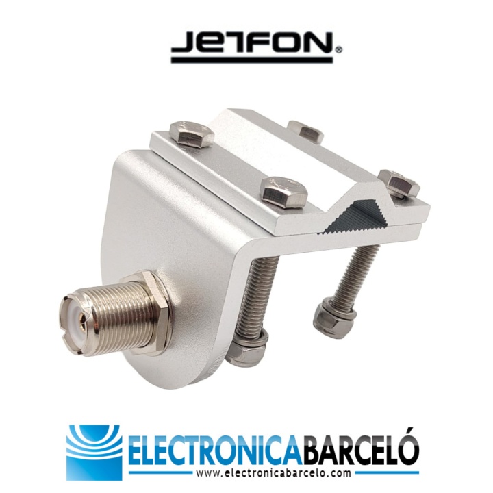 Soporte de antena para mástil o balcón JETFON P-1 (RV-35) con PL