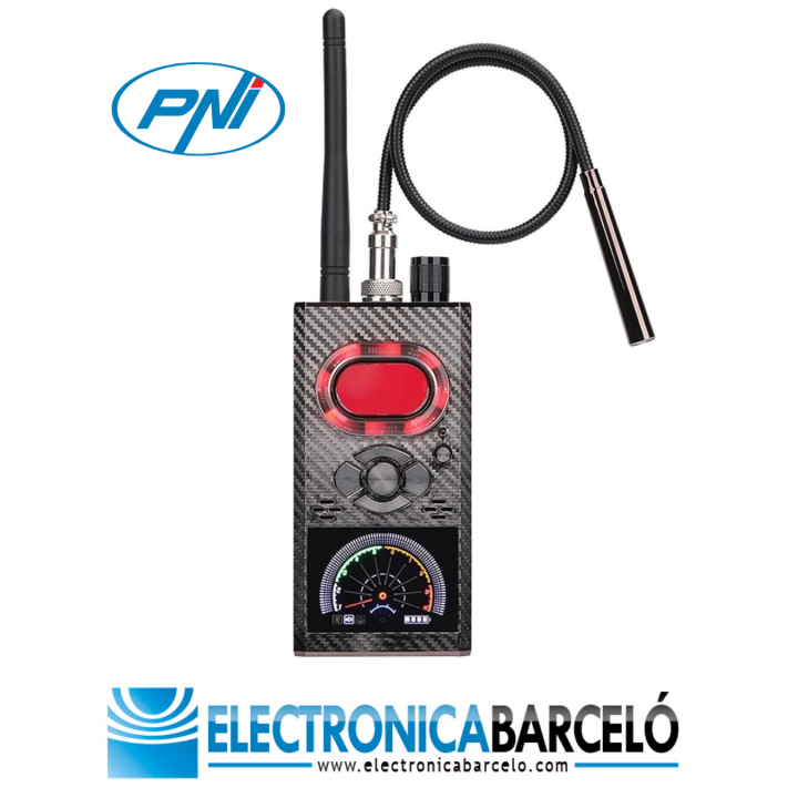 PNI DT900 Detector escáner de radio frecuencias, telefonía, micrófonos y cámaras de video