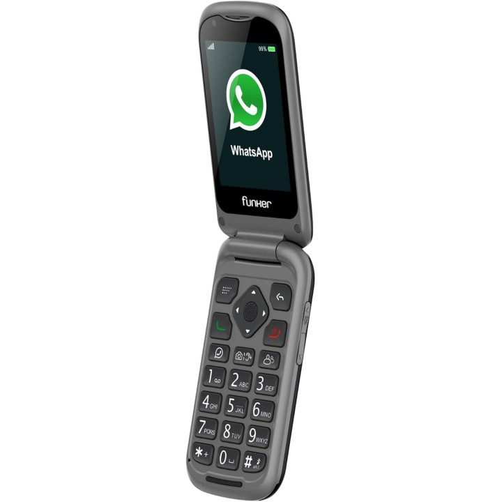 FUNKER E480 Max Pro 3 teléfono básico con tapa