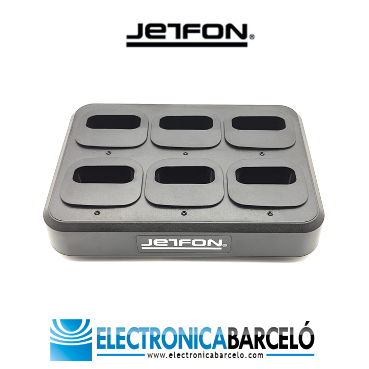 Cargador múltiple 6 unidades DYNASCAN 3A