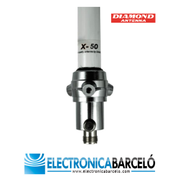 DIAMOND X50 Antena base doble banda Con conector PL.