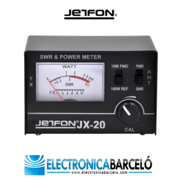 JETFON JX-20 Medidor de onda estacionarias / Watimetro