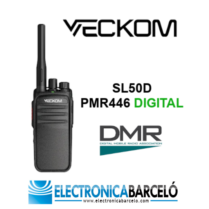 Walkie VECKOM SL50D digital DMR PMR446