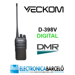 Walkie Veckom VHF D-398V digital DMR