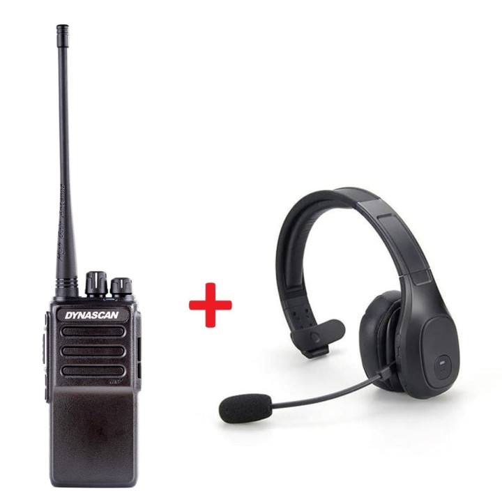 PACK DYNASCAN 220BT PMR-446 + AURICULAR ANYTONE Q9