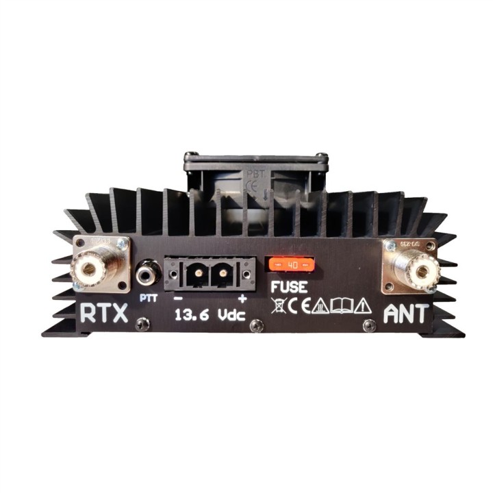 Amplificador lineal HF 1.8 ~ 30 MHz. con ventiladores
