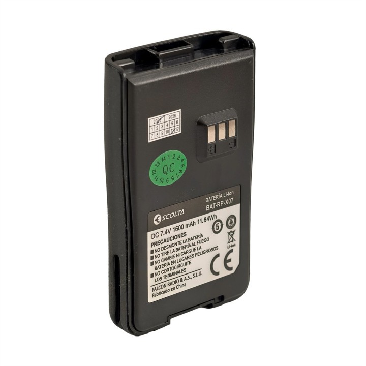 Batería para ESCOLTA KILO y TeCom IPX5, IPZ5, IP3