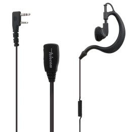 Micro-auricular ergonómico giratorio con micro tipo solapa, para KENWOOD, TEAM y HYT.