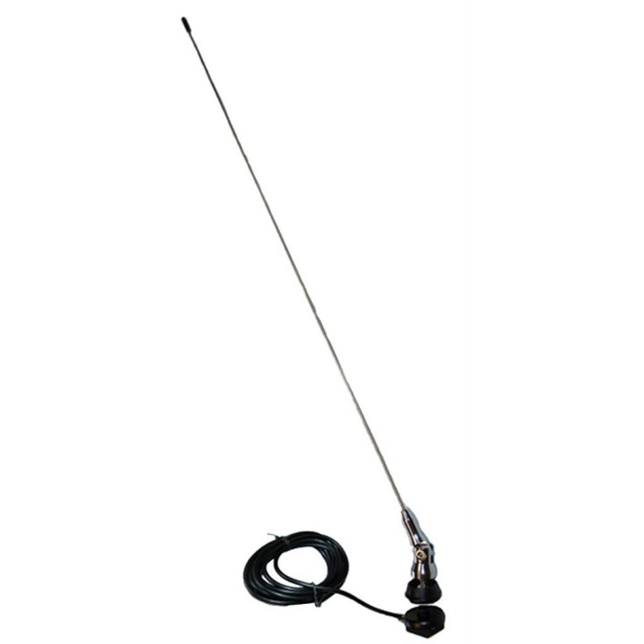 SMA-4P - Antena móvil VHF 1/4 onda. 136-175 MHz.