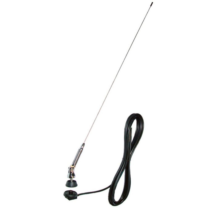 SMA-4PM - ANTENA MÓVIL VHF 1/4 ONDA. 136-175 MHZ. CON MUELLE