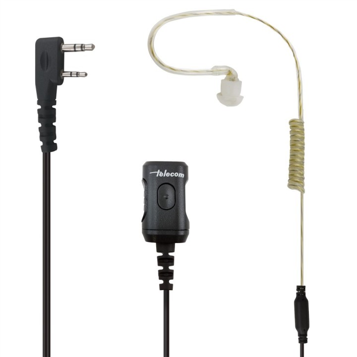 Microauricular tipo botón para KENWOOD