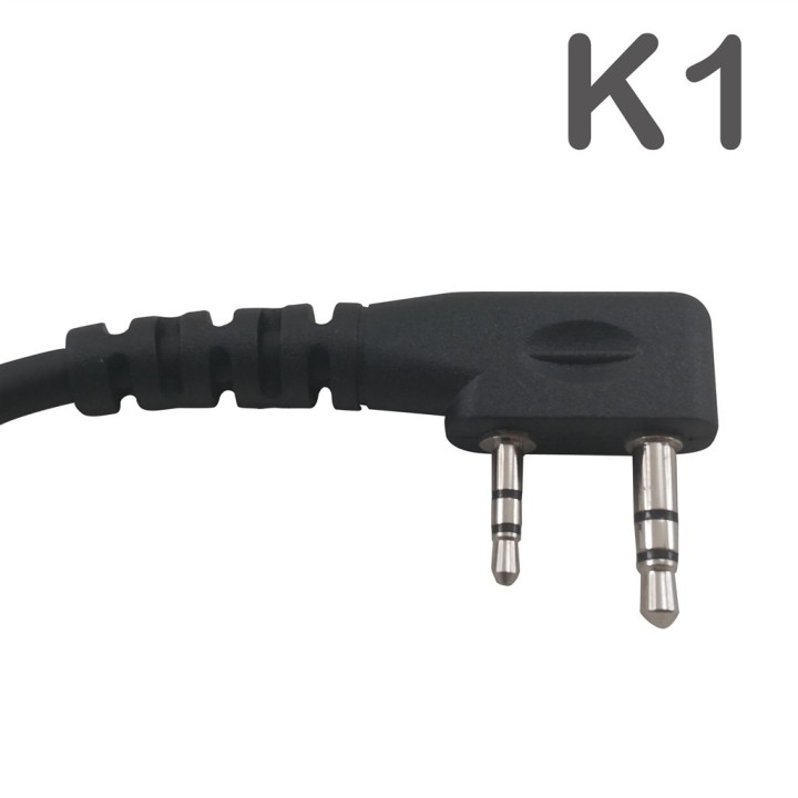Microauricular tipo botón para KENWOOD