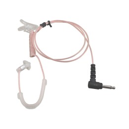 Auricular ultra-ligero transparente. Conector 3.5 mm.
