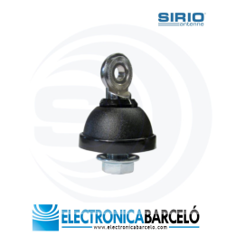 SIRIO BASE N CROM - PALOMILLA CROMADA INOX DC - 300 MHz