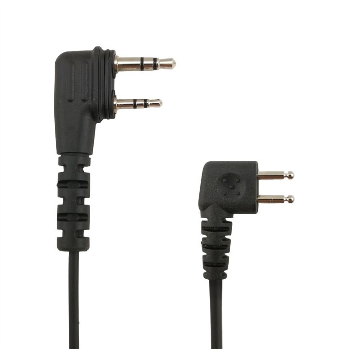 Cable compatible cascos PELTOR SportTac a ICOM 2 pin