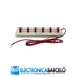 Regleta alimentación DC de 6 tomas