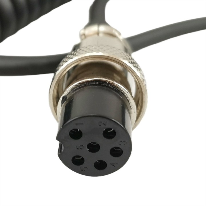 Cable alargador para micro de 6 pin.
