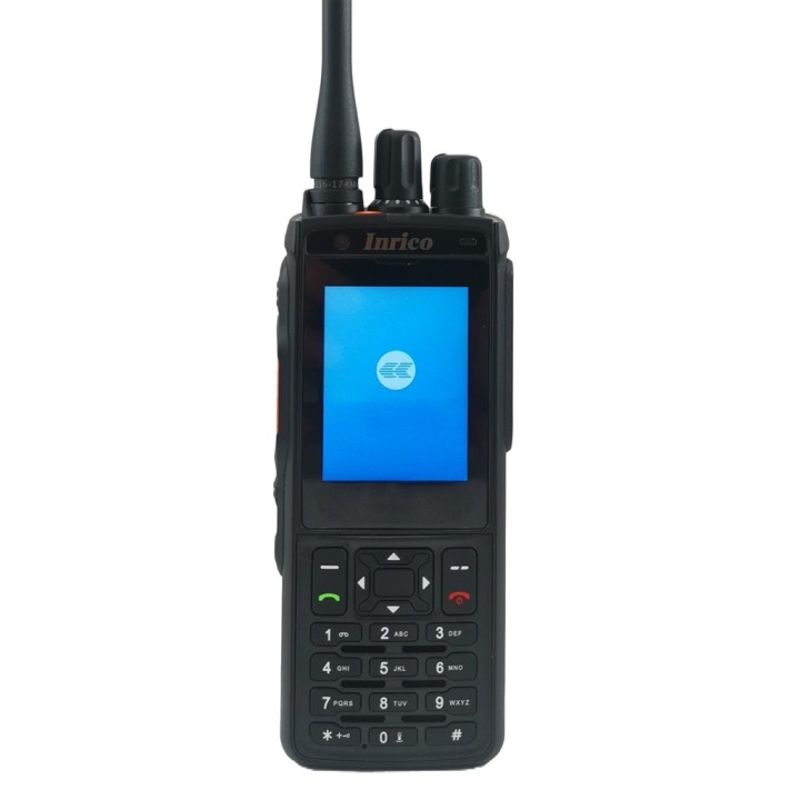 IRC380 INRICO Walkie 4G LTE, Bluetooth, Wi-Fi / VHF DMR para comunicaciones PoC.