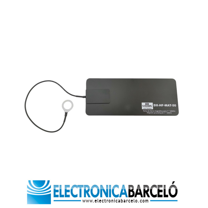 Toma de tierra magnética para 7 ~ 50 MHz.