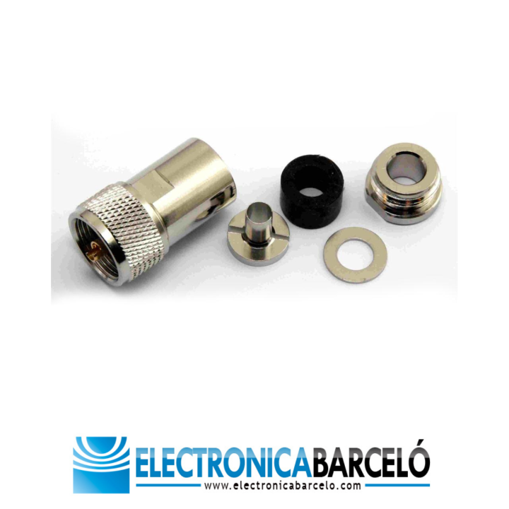 PL-7- CLAMP - Conector PL macho para AIRCELL 7