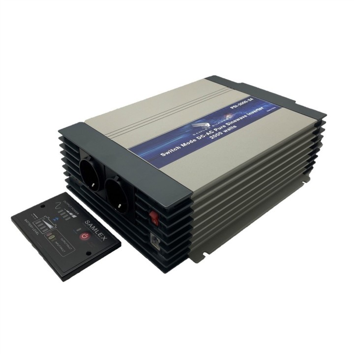 Inversor onda senoidal pura 2000 W 24 V