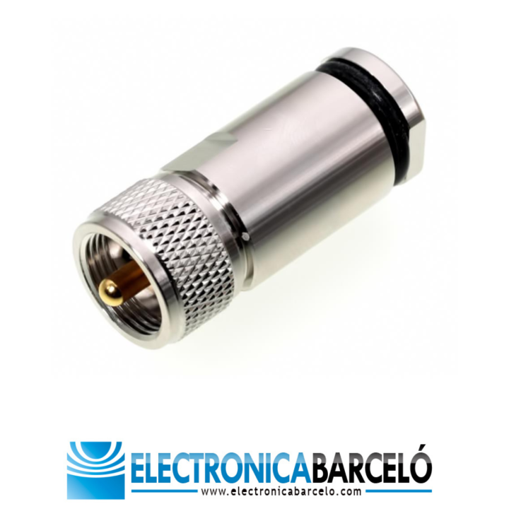 PL-10-NEO Conector PL macho para RG-213 y similares.