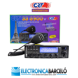 CRT SS 6900 V BLUE V8 NRC BOARD - COMPACT TRANSCEPTOR TODO MODO DE 10 MTS 