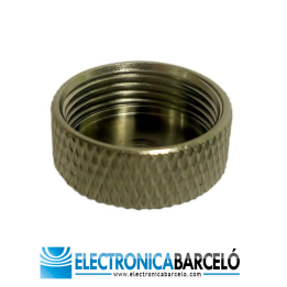 Tapón rosca metálico para base PL