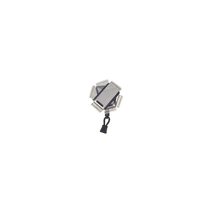 GearKeeper RT2-4051 – Soporte para micrófono de solapa con Clip giratorio para cinturón