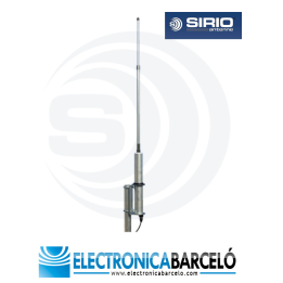 SIRIO CX 4-68 U Antena Base Omnidireccional VHF 3/4 de Onda J-Pole. 68 - 73 MHz.