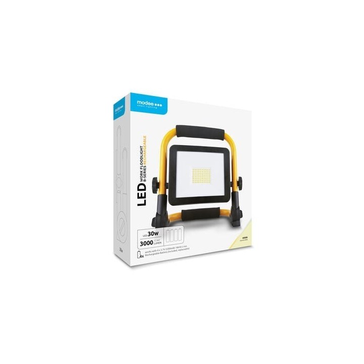 Foco LED de trabajo Modee ( 8800mAh) 30W 120° 4000K (3000 lúmenes) Serie B