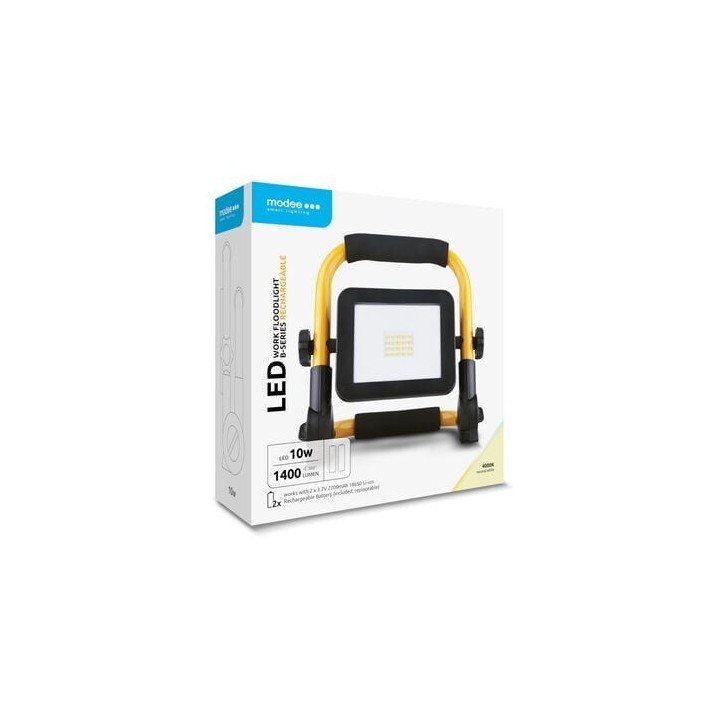 Foco de trabajo LED Modee (4400 mAh) 10W 120° 4000K (1400 lúmenes) Serie B
