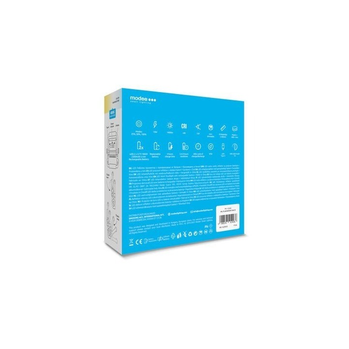 Foco de trabajo LED Modee (4400 mAh) 10W 120° 4000K (1400 lúmenes) Serie B