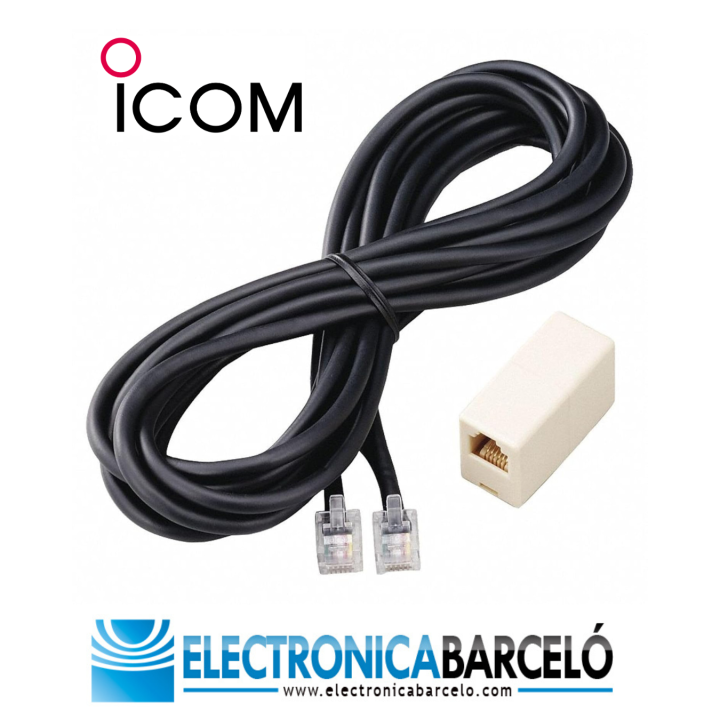 ICOM OPC-1156 Cable de extension del panel frontal longitud 3,5 mt.